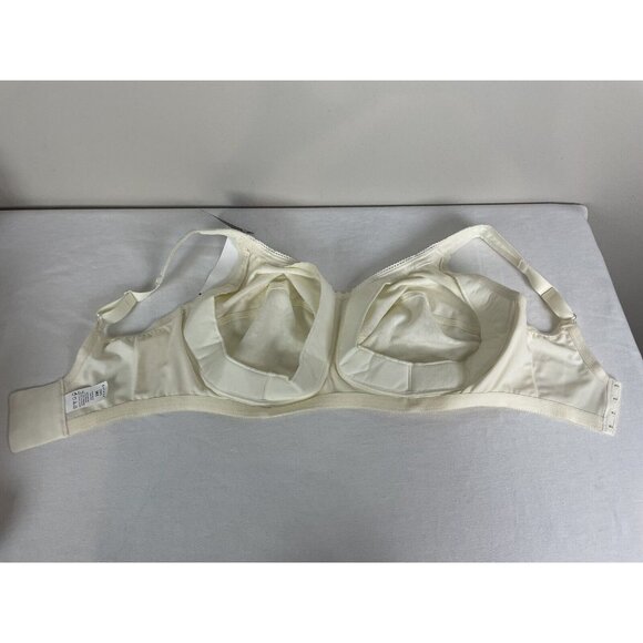 Aviana 2353 Floral Soft Cup Bra 36I Cream Ivory Wireless Support - Picture 4 of 6